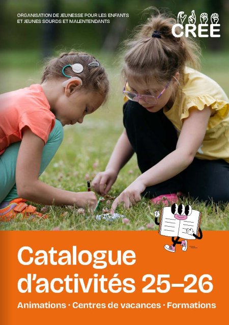 Catalogue d'activités 2025-2026